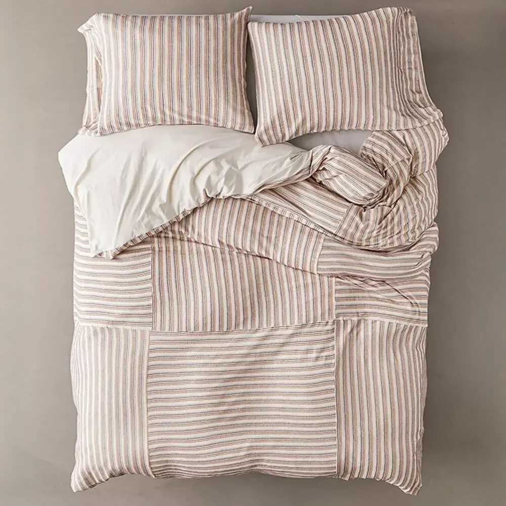 Urban Outfitters Chevron Twist Jersey Duvet Cover - King - New